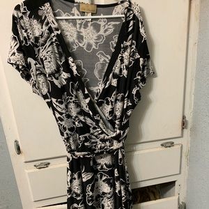 Black and white dress